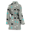 Cat Patterns Print Women's Bath Robe