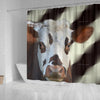 Normande Cattle (Cow) Print Shower Curtain