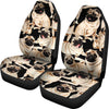 Pug Dog Pattern Print Car Seat Covers