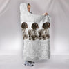 Amazing German Shorthaired Pointer Dog Print Hooded Blanket