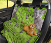 Russian Blue Cat Patterns Print Pet Seat Covers