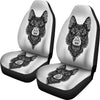 German Shepherd Art Print Car Seat Covers