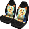 Cute Yorkshire Terrier (Yorkie) Art Print Car Seat Covers