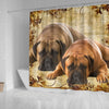 Bullmastiff Print Shower Curtains