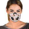 German Shepherd Print Premium Face Mask