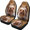 Cute Australian Silky Terrier Print Car Seat Covers