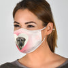 Cute Anatolian Shepherd Love Print Face Mask