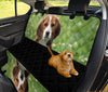 Beagle Puppy Print Pet Seat Cover