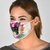 Cute Toy Fox Terrier Print Face Mask