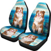 Australian Shepherd Print Car Seat Covers