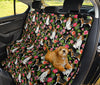 Beagle Dog Floral Print Pet Seat Cover