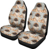 Pekingese Dog Patterns Print Car Seat Covers