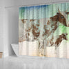 Ayrshire cattle (Cow) Print Shower Curtain