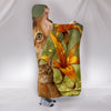 Cute Abyssinian Cat Print Hooded Blanket