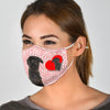 Bouvier des Flandres Dog Print Face Mask