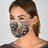 Lovely Bouvier Des Flandres Print Face Mask