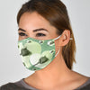 Cute Korat Cats Print Face Mask