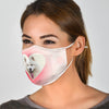 Cute Samoyed Dog Print Face Mask