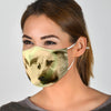 Lovely Anatolian Shepherd Print Face Mask