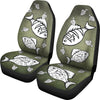 Happy Fish Print Car Seat Covers