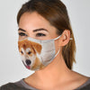 Lovely Shiba Inu Print Face Mask