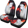 Smooth fox Terrier Dog Print Car Seat Covers