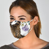 Cute Savannah Cat Print Face Mask