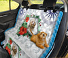 Havanese Dog Floral Print Pet Seat Covers