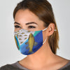 Tench Fish Print Face Mask