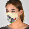 Alaskan Malamute Print Face Mask