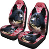 Karelian Bear Dog Print Car Seat Covers