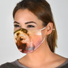 Amazing Norwegian Elkhound Print Face Mask