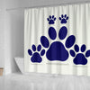 Dog Paws Art Print Shower Curtains