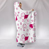 Cute Beagle dog Patterns Print Hooded Blanket