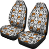 American Staffordshire Terrier Dog Pattern Print Car Seat Covers