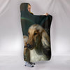 Afghan Hound Dog Print Hooded Blanket