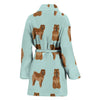 Chow Chow Dog Pattern Print Women's Bath Robe