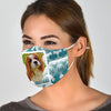 Cavalier King Charles Spaniel Print Face Mask