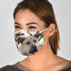 Amazing Chinook Dog Print Face Mask