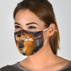 French Bulldog Print Face Mask