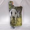 Lovely Dalmatian Dog Print Hooded Blanket