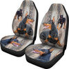 Doberman Pinscher Print Car Seat Covers