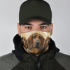 Lovely Bloodhound Print Face Mask