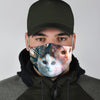 Lovely Siberian Cat Print Face Mask