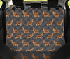 Cocker Spaniel Patterns Print Pet Seat Covers