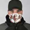 Clumber Spaniel Print Face Mask