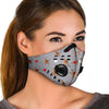 Abyssinian Cat Print Premium Face Mask