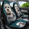 Dandie Dinmont Terrier Print Car Seat Covers