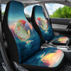 Red Fronted Macaw Print Car Seat Covers