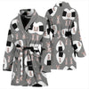 Cardigan Welsh corgi Print Women's Bath Robe